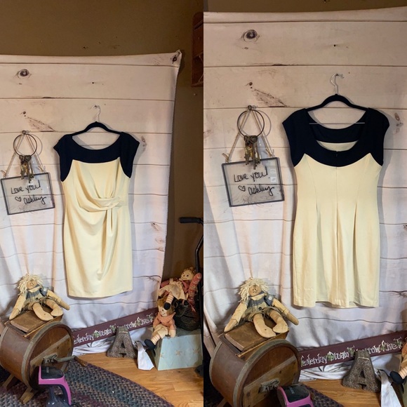 Jessica Simpson; MIDI; Beige; Party; Dress; 10 - Picture 8 of 8